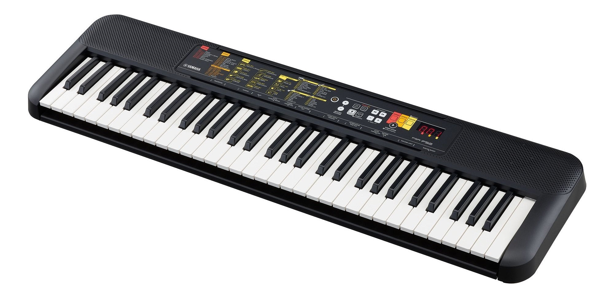 Yamaha PSR-F52 Portable Keyboard (with AC Adaptor) — Tom Lee Music