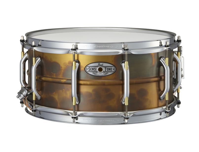 PEARL SensiTone Premium Beaded Brass Snare Drum (Available in 2 sizes)