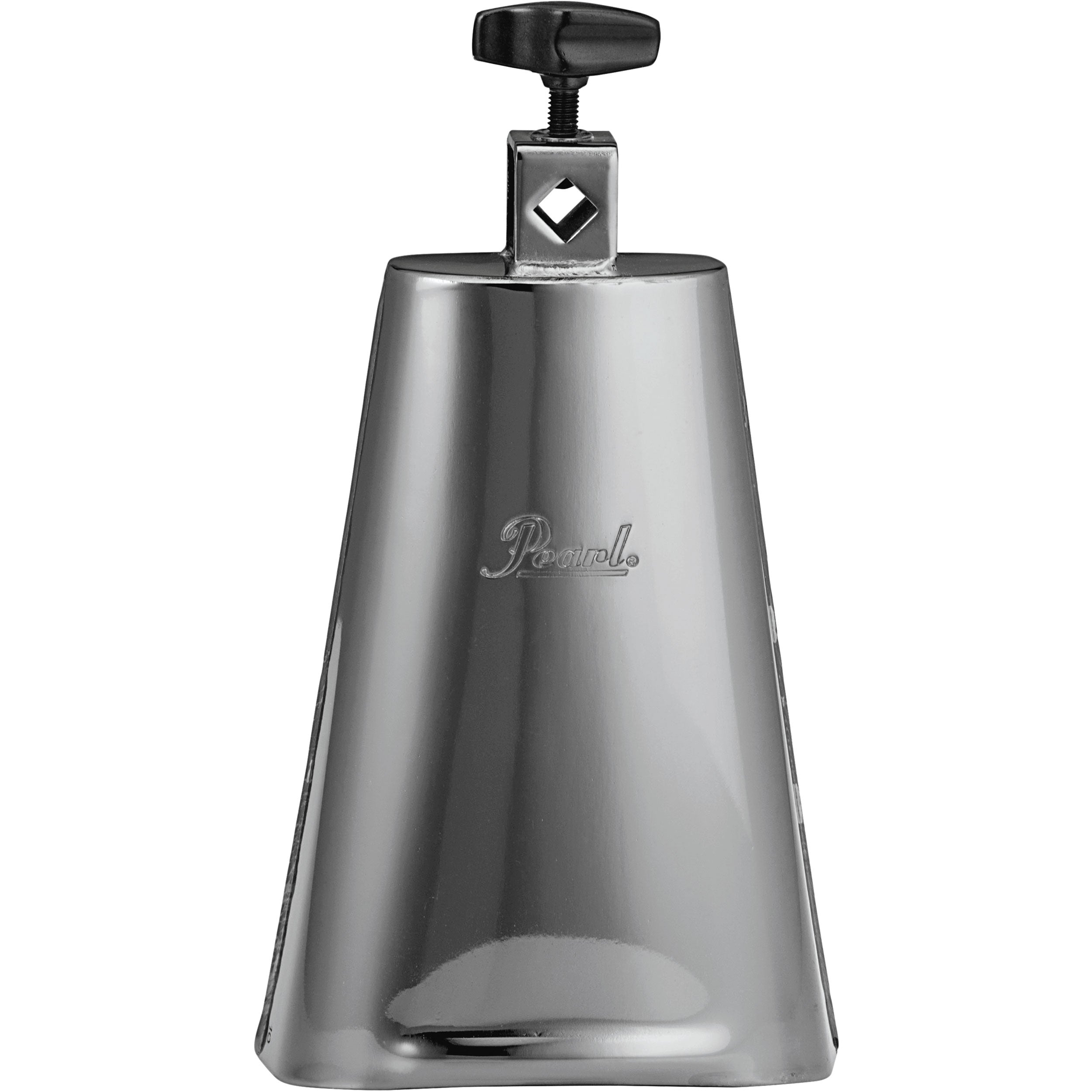PEARL Primero Rock Bell Cowbell - Millennium Chrome Finish (PCB10MCR)