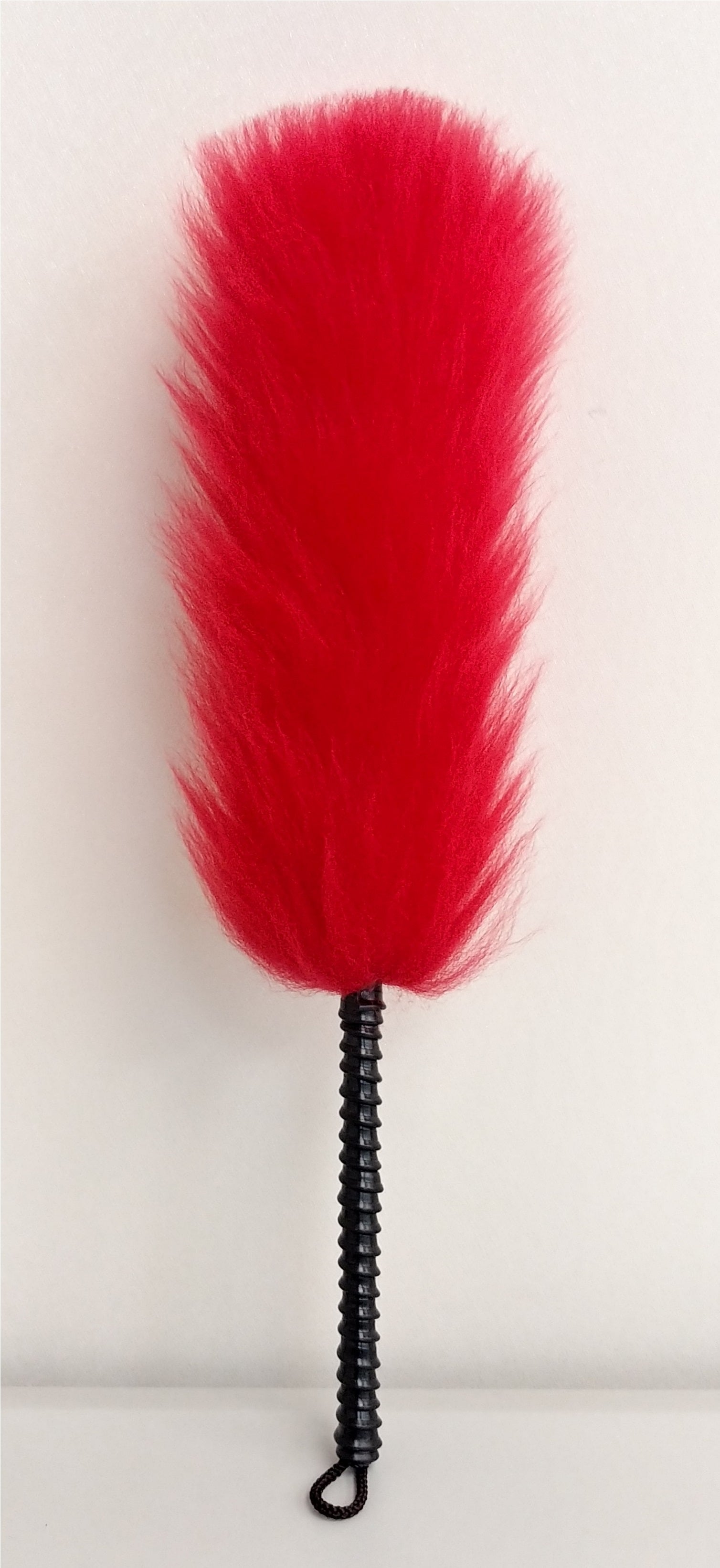 Red color piano wool duster (35cm)