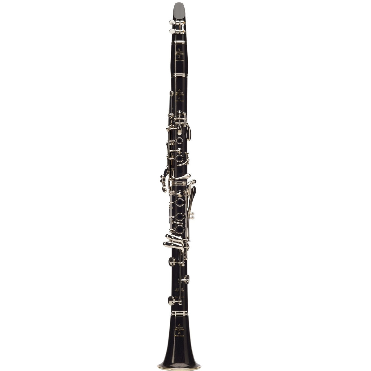 Buffet Crampon R13 Bb Clarinet (Grenadilla Wood Body, Silver
