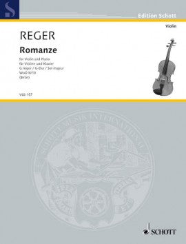 Reger: Romanze WoO II/10 (Violin)