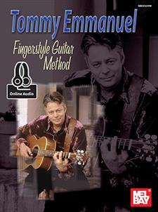 Tommy Emmanuel Fingerstyle Guitar Method -Book - Online Audio-