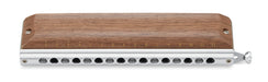 Suzuki Sirius S-64CW 16-hole Wood Case Chromatic Harmonica