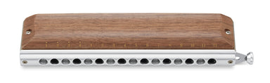 Suzuki Sirius S-64CW 16-hole Wood Case Chromatic Harmonica