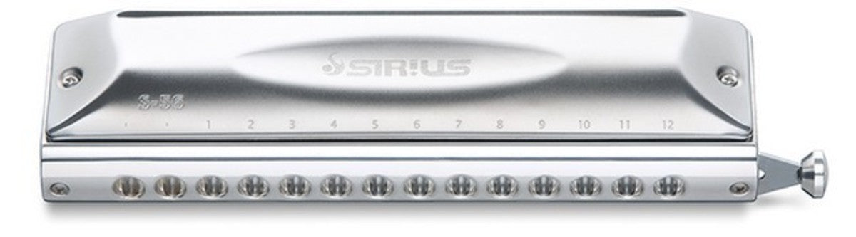 Suzuki Sirius Chromatic Harmonica, Key of C (12/14/16-hole)