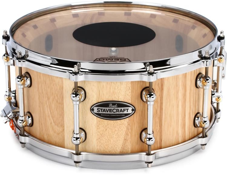 PEARL Stavecraft Thai Oak Snare Drum (Available in 2 sizes)