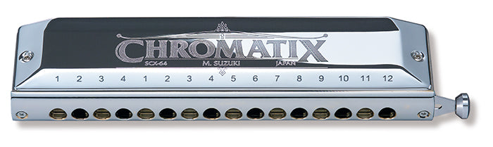 Suzuki Chromatix series, Deluxe Chromatic Harmonica, 16 holes