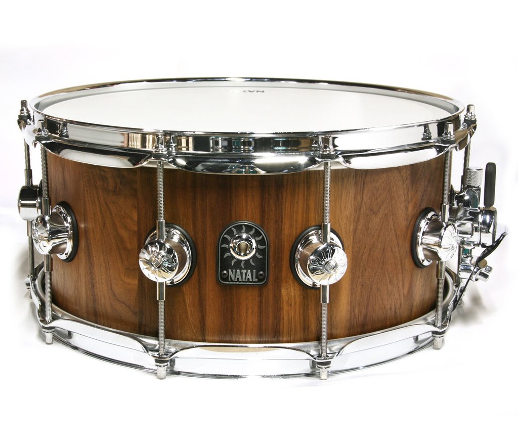 NATAL Pure Stave Walnut Snare (Available in 2 sizes)