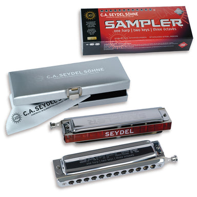 Seydel SAMPLER 12 Holes Diatonic Harmonica (C/G Key)