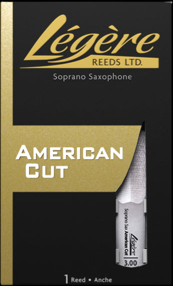 Legere American Cut Bb Soprano Saxophone Synthetic Reed (assorted strengths)