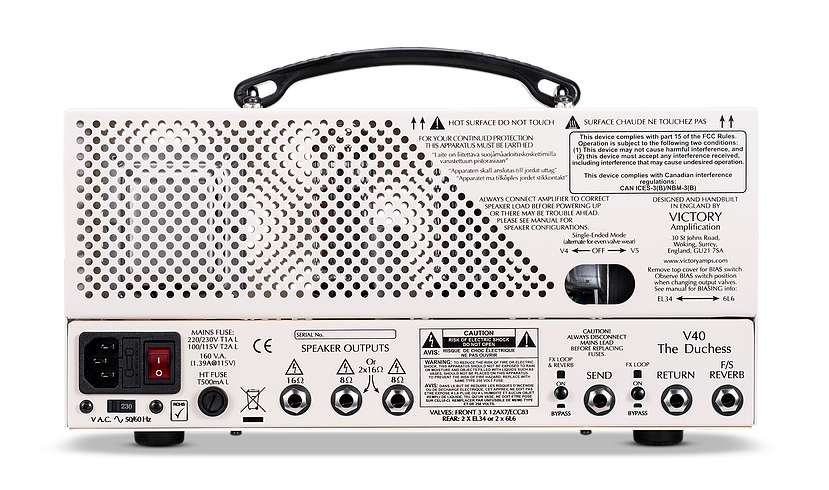 VICTORY V40 The Duchess (V40H) Guitar Amp Head