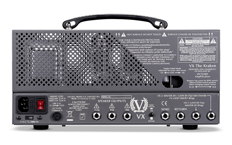 VICTORY VX The Kraken Guitar Amp Head