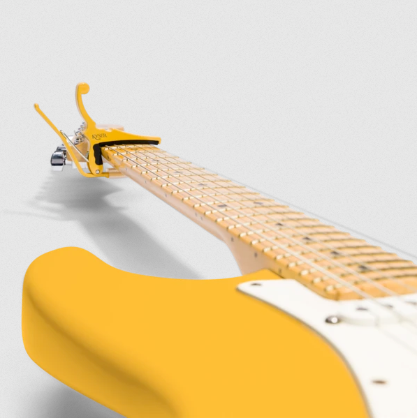 Kyser® x Fender® Quick-Change® Electric Guitar Capo (Butterscotch Blonde)