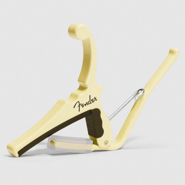 Kyser® x Fender® Quick-Change® Electric Guitar Capo (Olympic White)