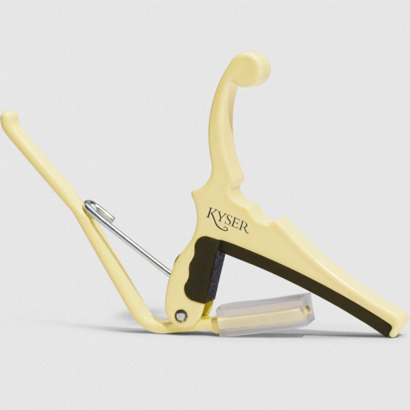 Kyser® x Fender® Quick-Change® Electric Guitar Capo (Olympic White)