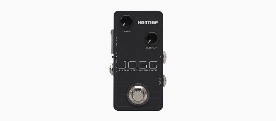 HOTONE Jogg Stomp Box USB audio interface (UA10)