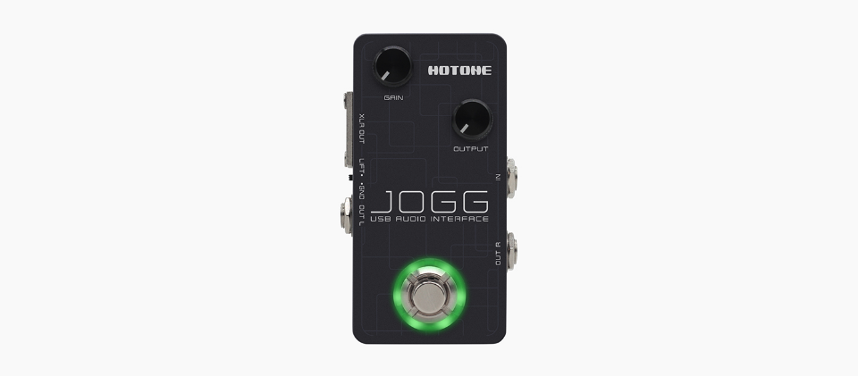 HOTONE Jogg Stomp Box USB audio interface (UA10)
