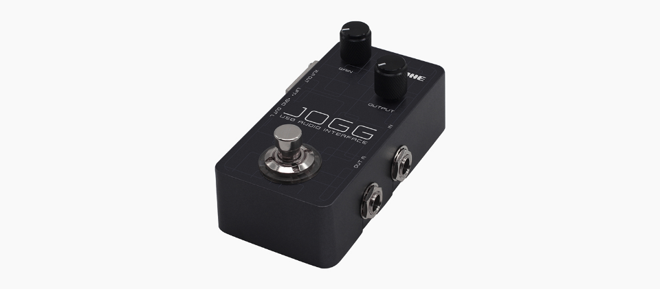HOTONE Jogg Stomp Box USB audio interface (UA10) — Tom Lee Music