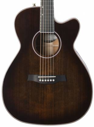 Seagull Bourbon Burst Artist Mosaic CH CW GT EQ 6 String RH Acoustic Electric Guitar with Tric Case (047741) 木結他