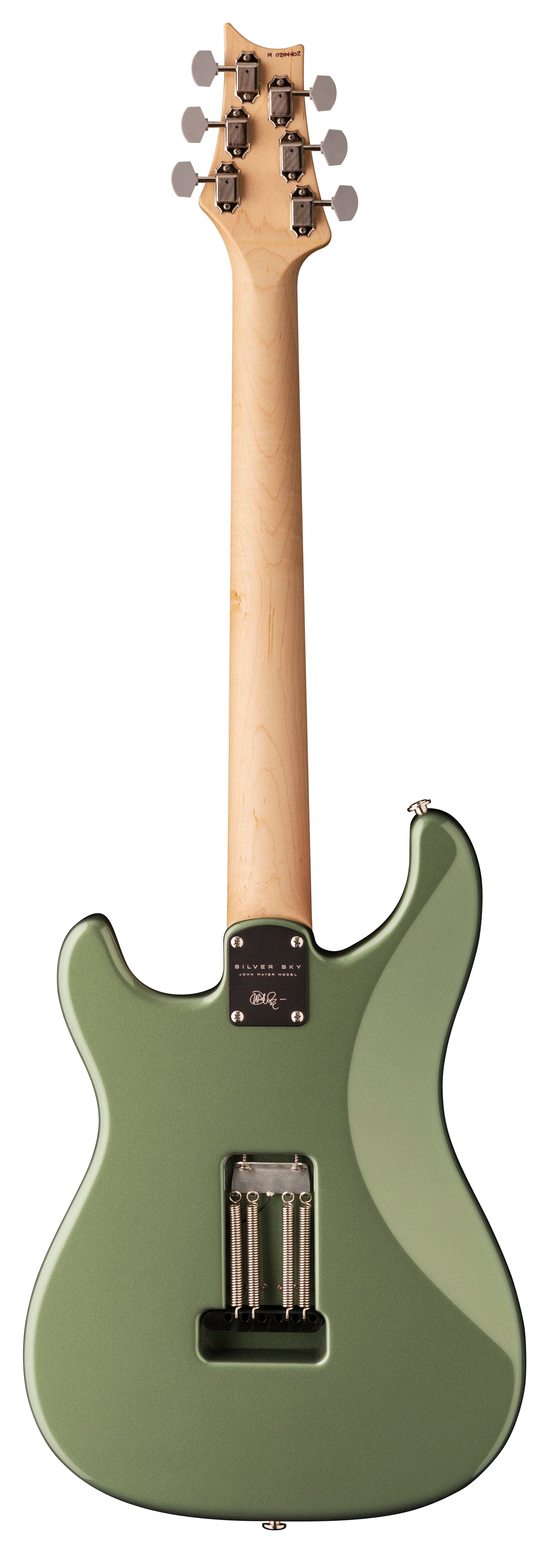 PRS Bolt-On Signature Silver Sky Series Electric Guitar - Maple Fretboard (Orion Green)