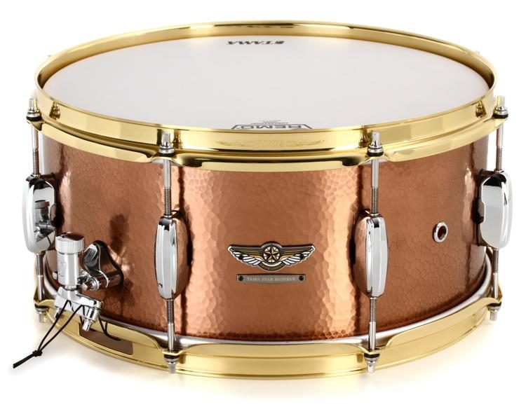 TAMA STAR Reserve Hand Hammered Copper 14" x 6.5" Snare Drum