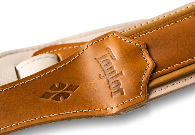 Taylor Reflections 2.5" Leather Guitar Strap - Palomino