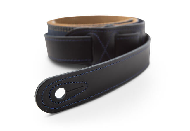 Taylor Blue Denim 2" Guitar Strap - Gold Logo