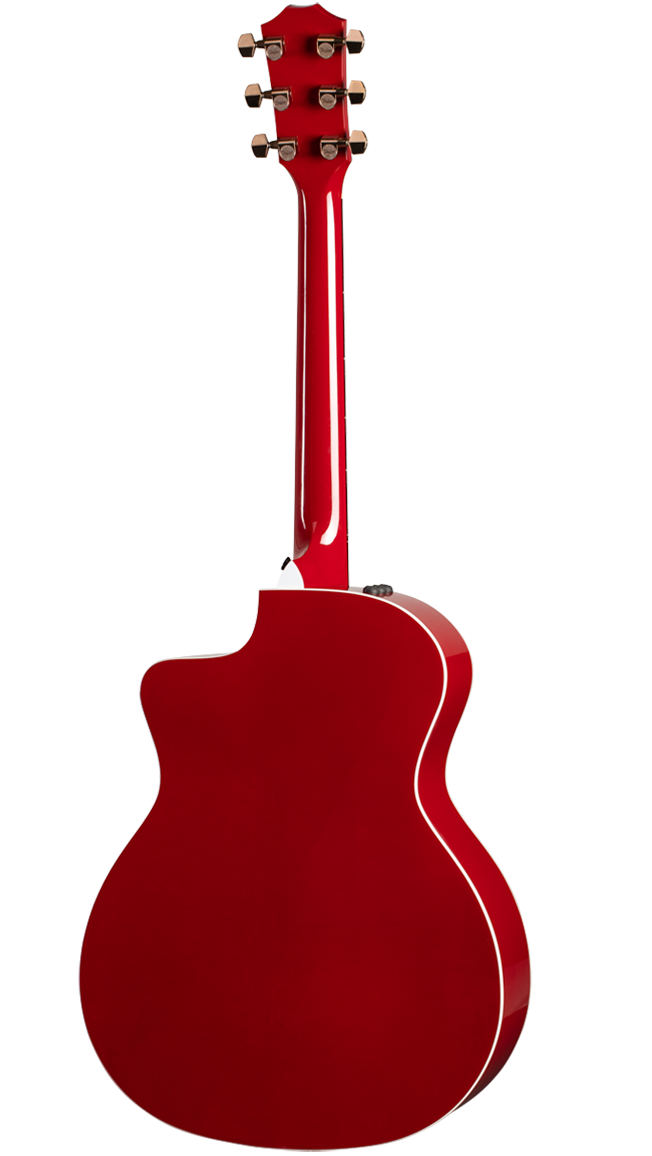 Taylor 214ce-Red Deluxe Acoustic Guitar 木結他 — Tom Lee Music