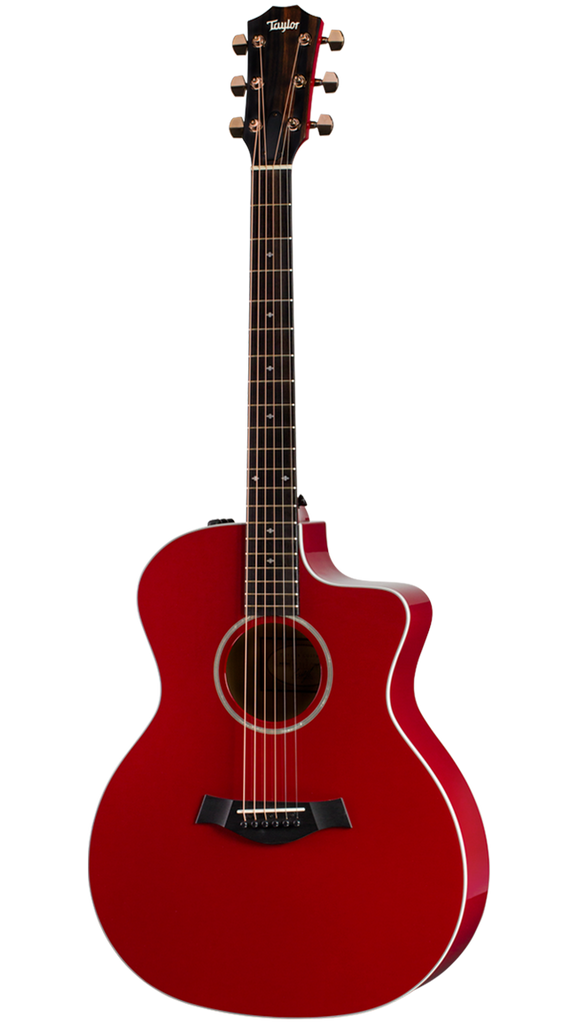 Taylor 214ce-Red Deluxe Acoustic Guitar 木結他— Tom Lee Music