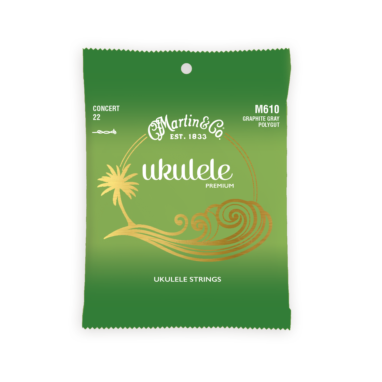 Martin M610 Ukulele Premium Polygut Strings (Concert)