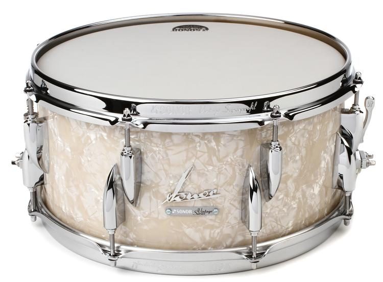 SONOR Vintage Series Snare Drum - Vintage Pearl
