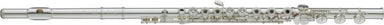 Yamaha YFL687H Silver Plated C Flute, Sterling Silver Headjoint and Body 