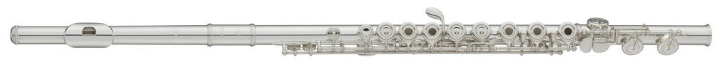Yamaha YFL382 Silver Plated Flute, Sterling Silver Headjoint