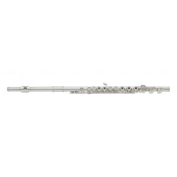 Yamaha YFL482 Sterling Silver Flute, Silver Plated Key