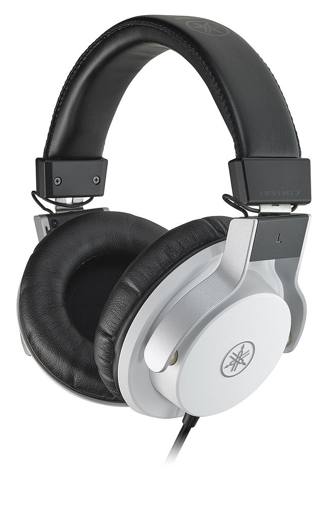 Yamaha HPH-MT7W Studio Monitor Over-Ear Headphones (White)