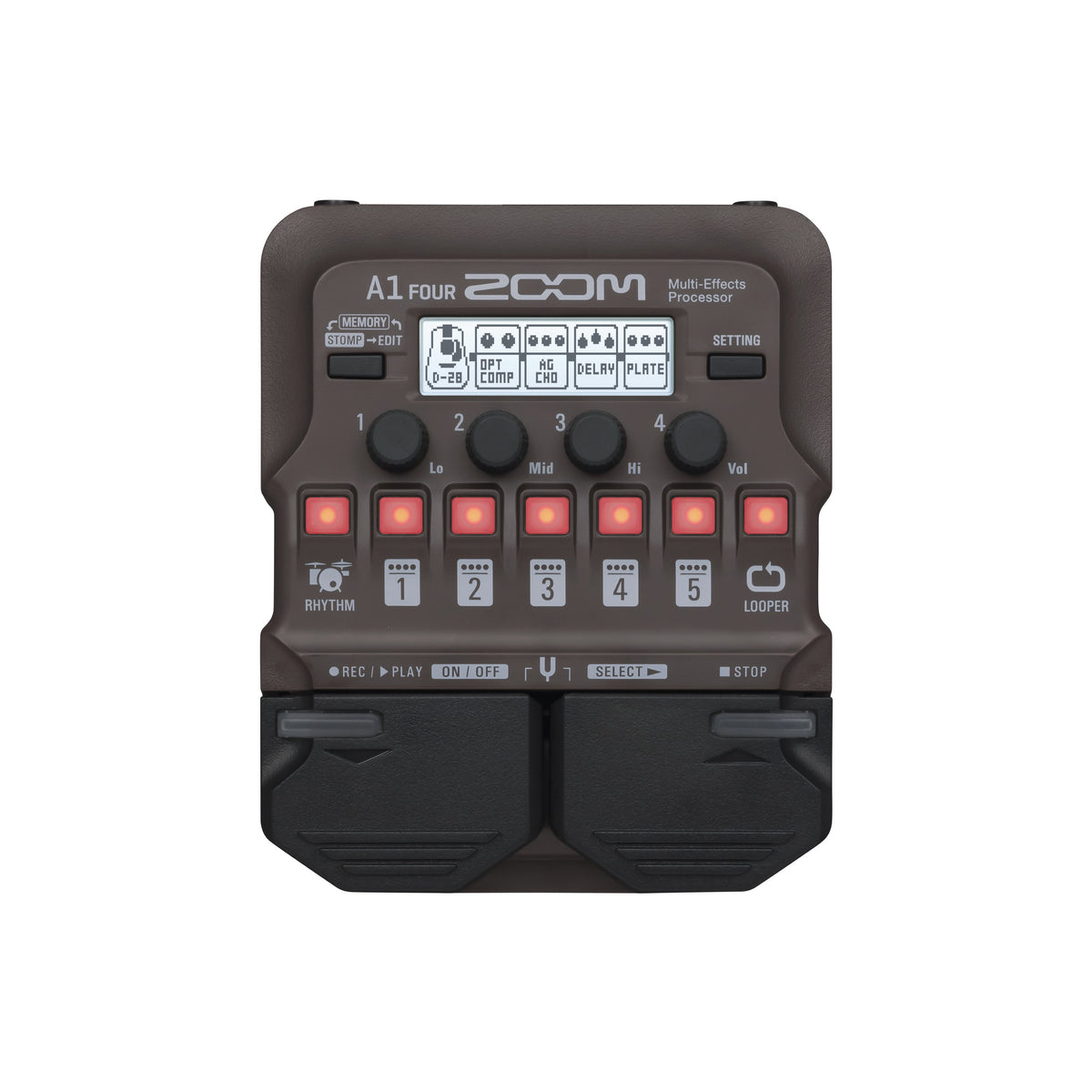 Zoom A1 FOUR Acoustic Multi-Effects Processor — Tom Lee Music