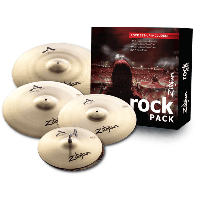 ZILDJIAN A Rock Cymbal Pack - A0801R