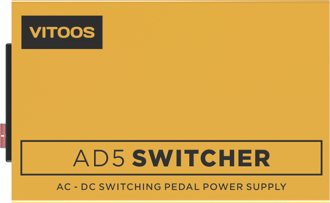 Vitoos AD5 Switcher AC-DC Switching Pedal Power Supply