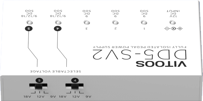 Vitoos DD5SV2 Power Supply — Tom Lee Music