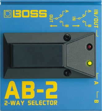 boss ab 2 pedal BOSS AB-2 2-Way Selector 音訊切換器 — Tom Lee Music