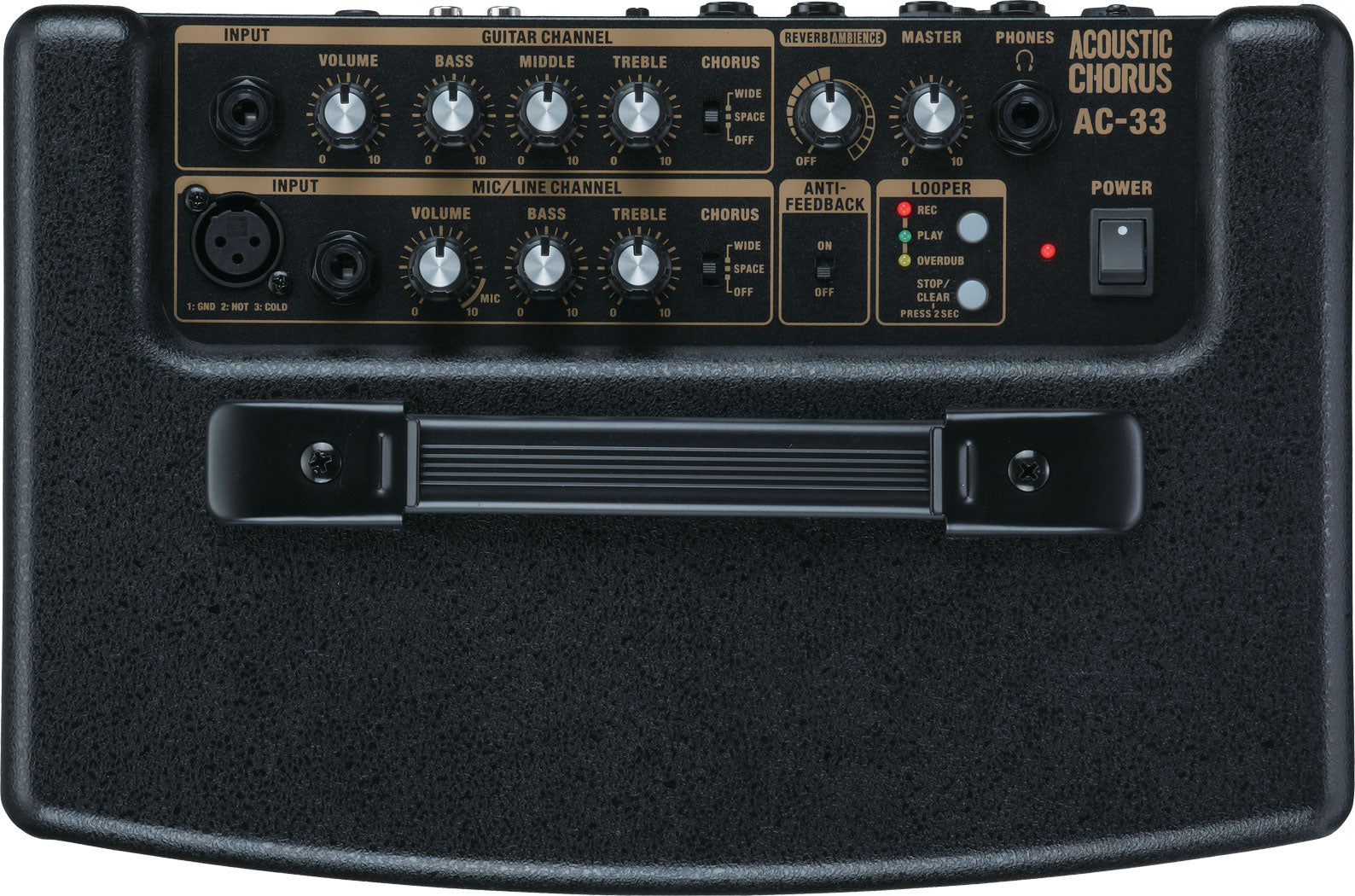 Roland AC-33 Acoustic Chorus Guitar Amplifier 木結他擴音器