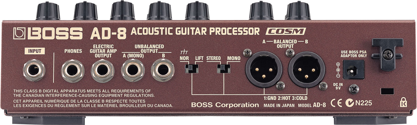 BOSS AD-8 Acoustic Guitar Processor 木結他效果器