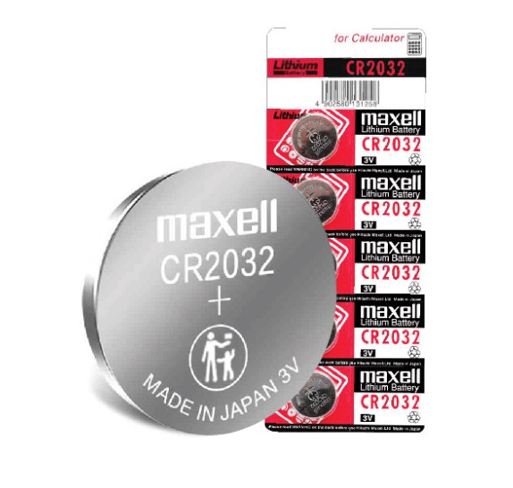 Maxell CR2032 Lithium 3V Batteries