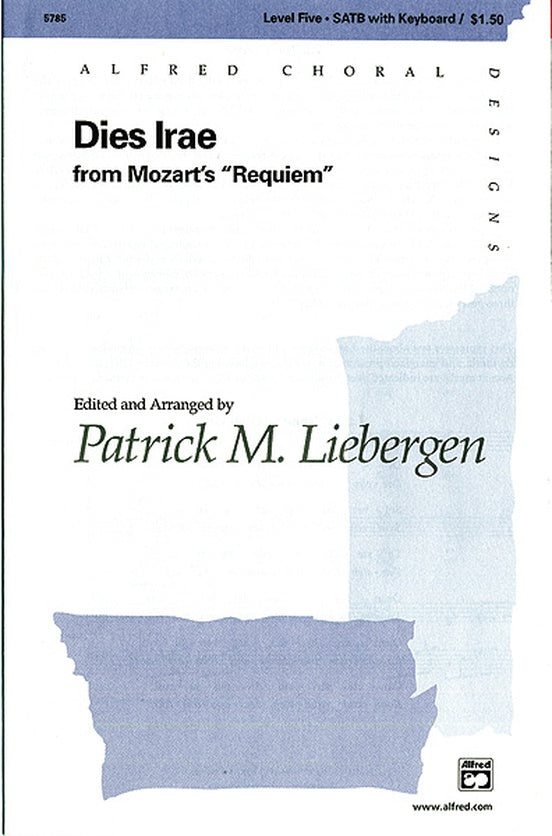 Dies Irae from 'Requiem' (SATB with Piano)