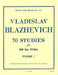 Vladislav Blazhevich: 70 Studies For Bb flat Tuba Volume 1