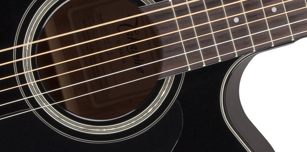 Takamine GD30CE Electro-Acoustic Guitar - Black (Artist Colour Collection) 電木結他