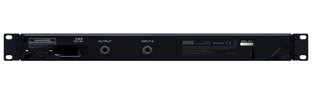Korg Pitchblack Pro Rackmount Tuner (PB05)