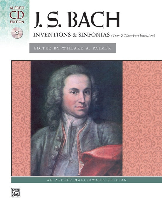 J. S. Bach: Inventions & Sinfonias (Two- & Three-Part Inventions) with CD