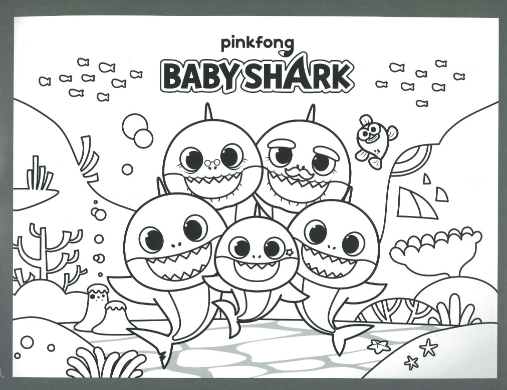pinkfong Baby Shark Music Score For The Young Beginner To Intermediate Piano 鋼琴樂譜